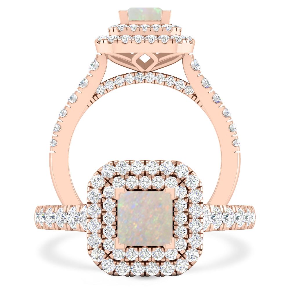 Rose Gold - Opal