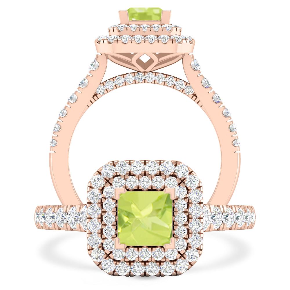 Rose Gold - Peridot