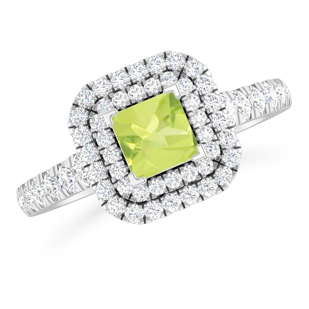 White Gold - Peridot