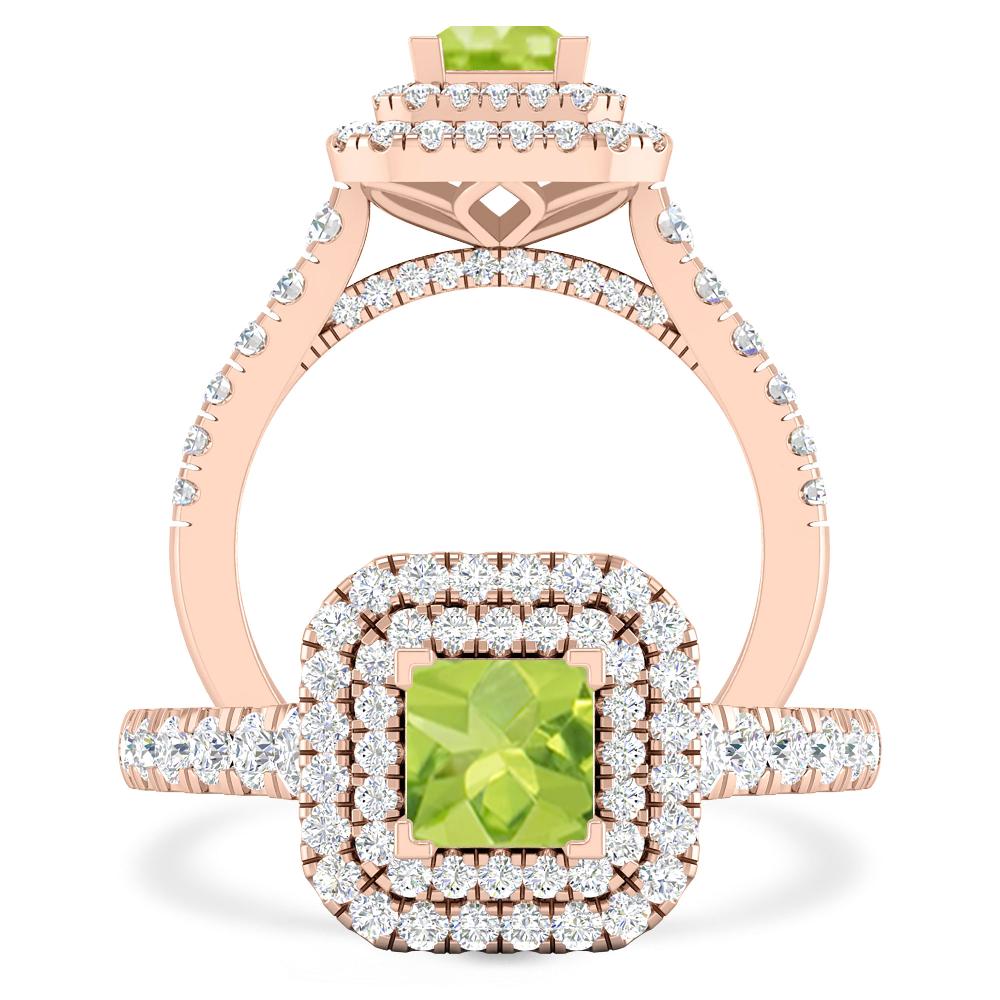 Rose Gold - Peridot