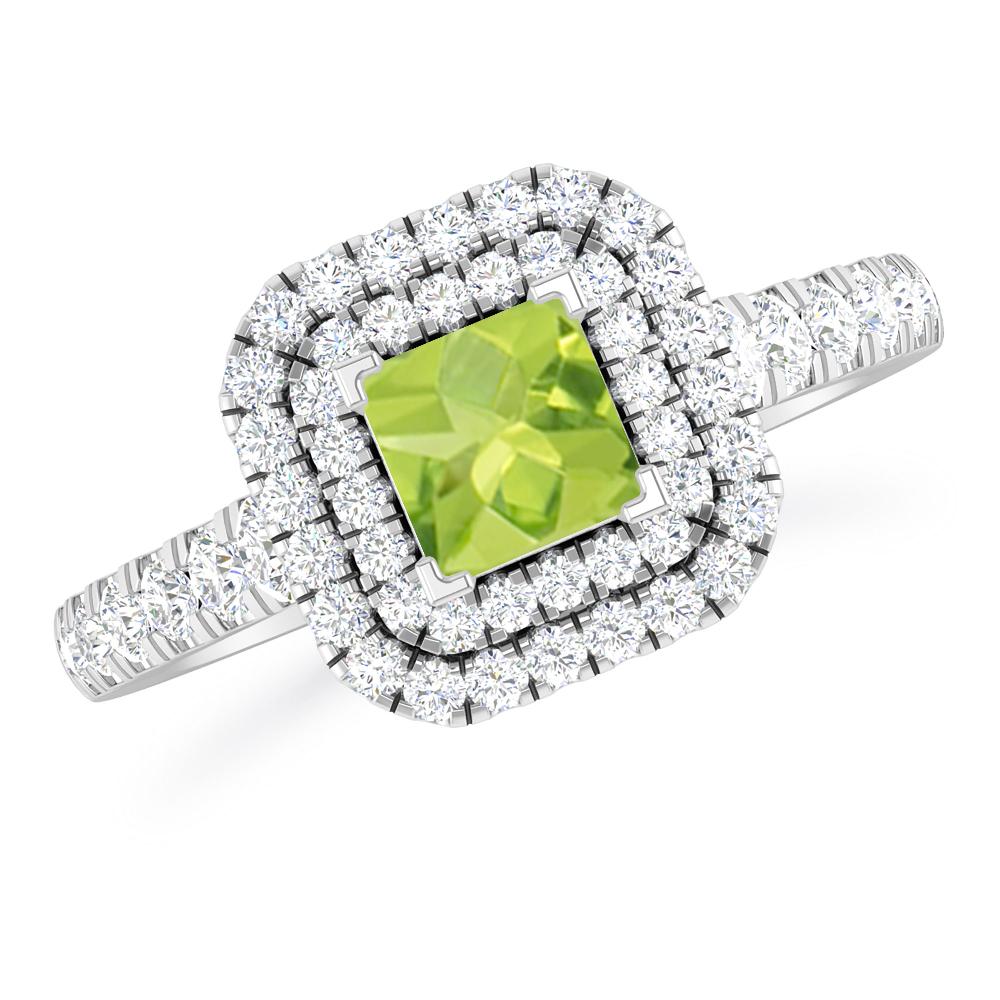 White Gold - Peridot