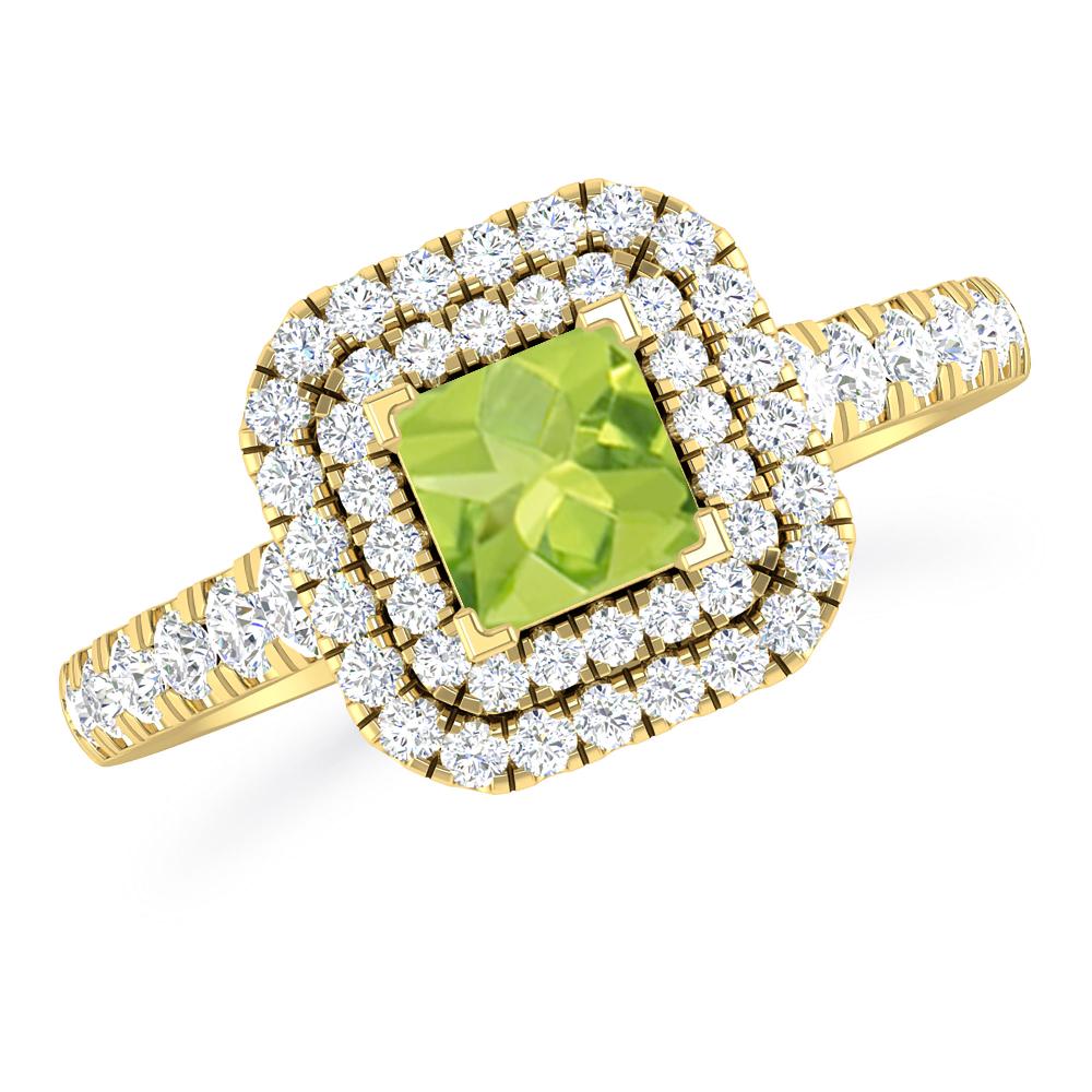 Yellow Gold - Peridot