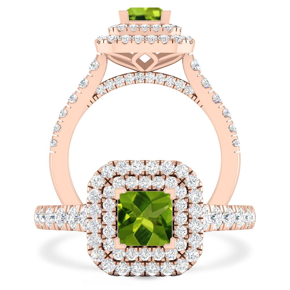 Rose Gold - Peridot