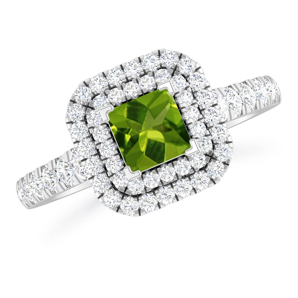 White Gold - Peridot