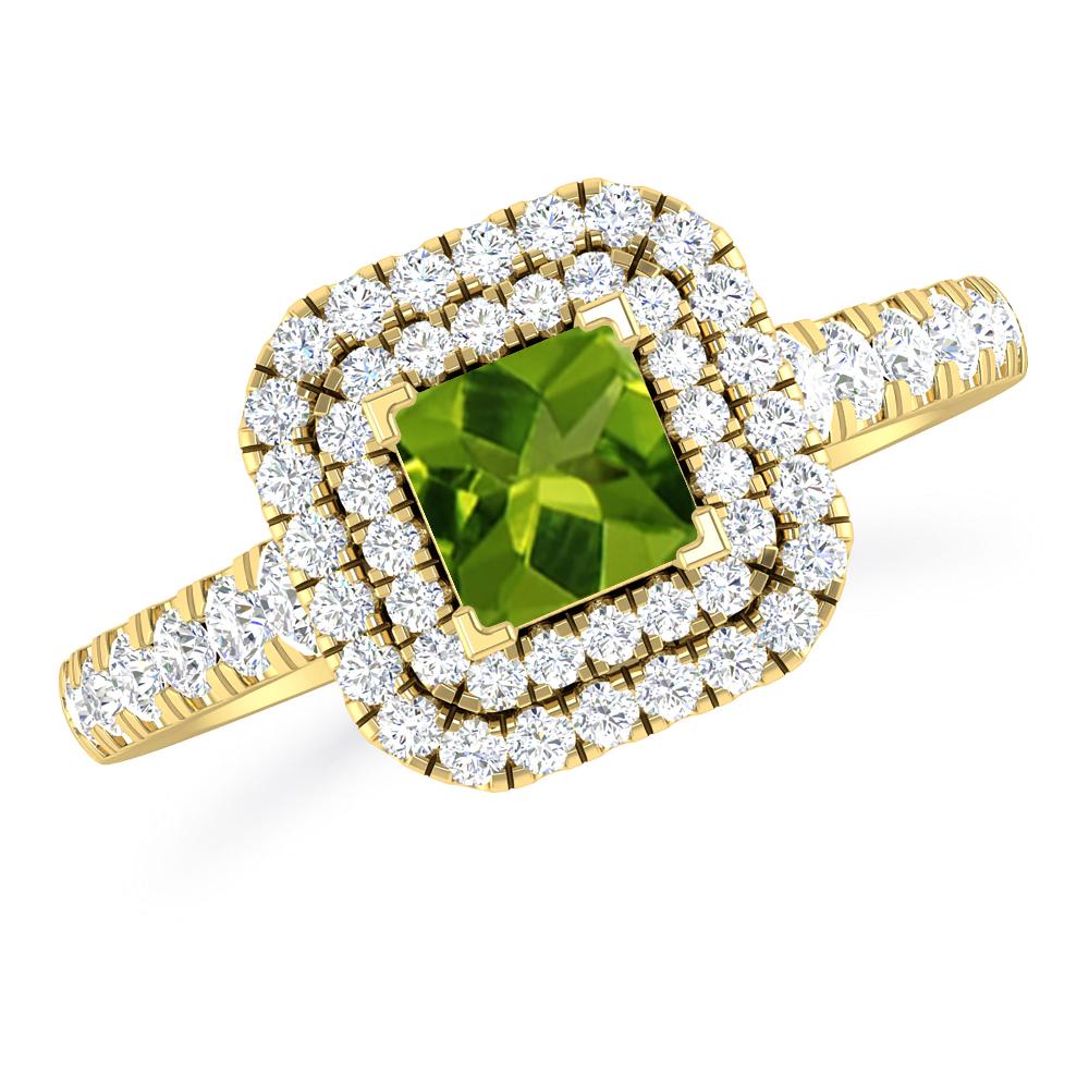 Yellow Gold - Peridot