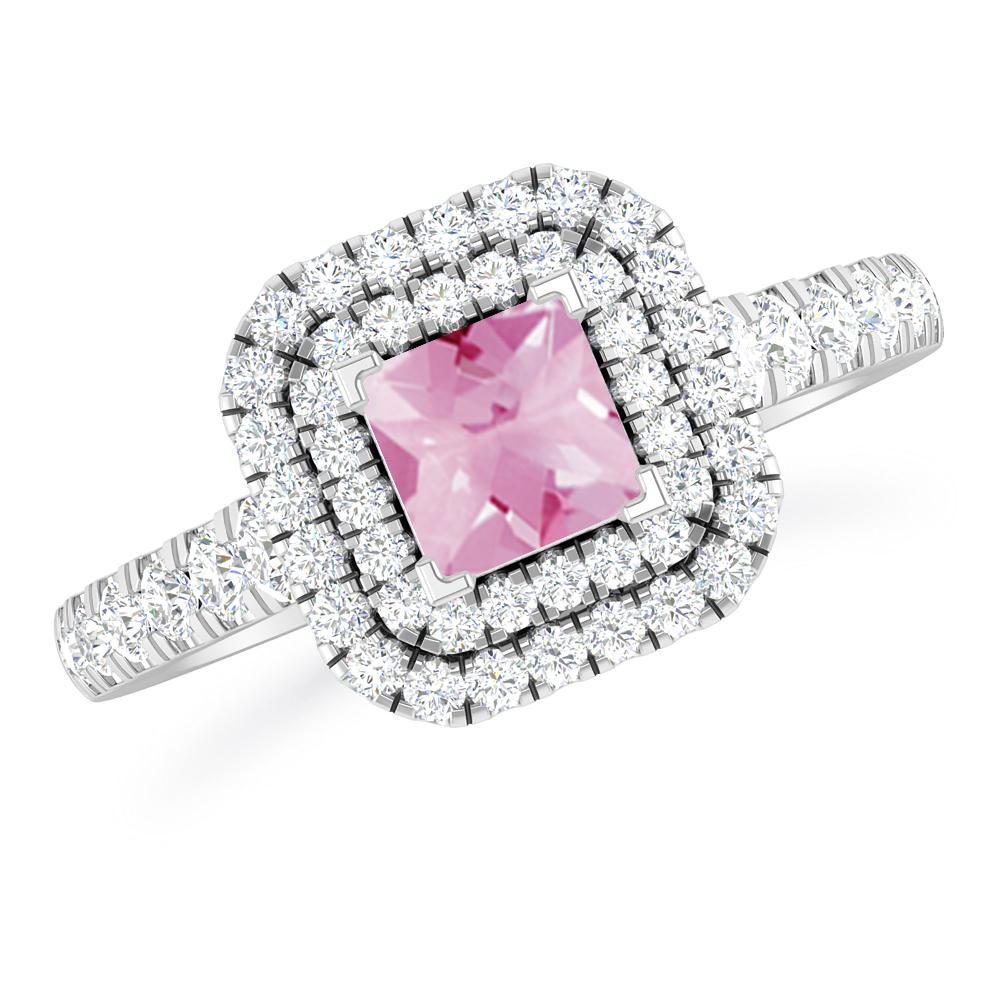 White Gold - Pink Tourmaline