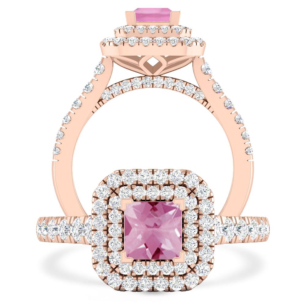 Rose Gold - Pink Tourmaline