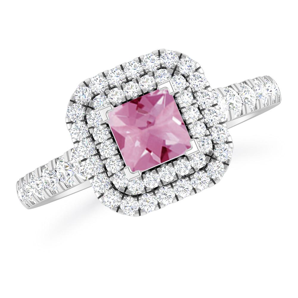 White Gold - Pink Tourmaline