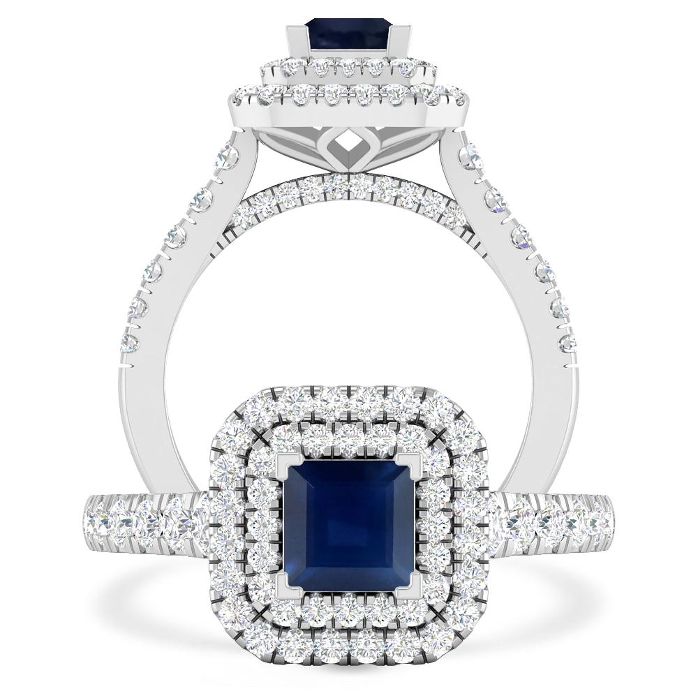 White Gold - Sapphire