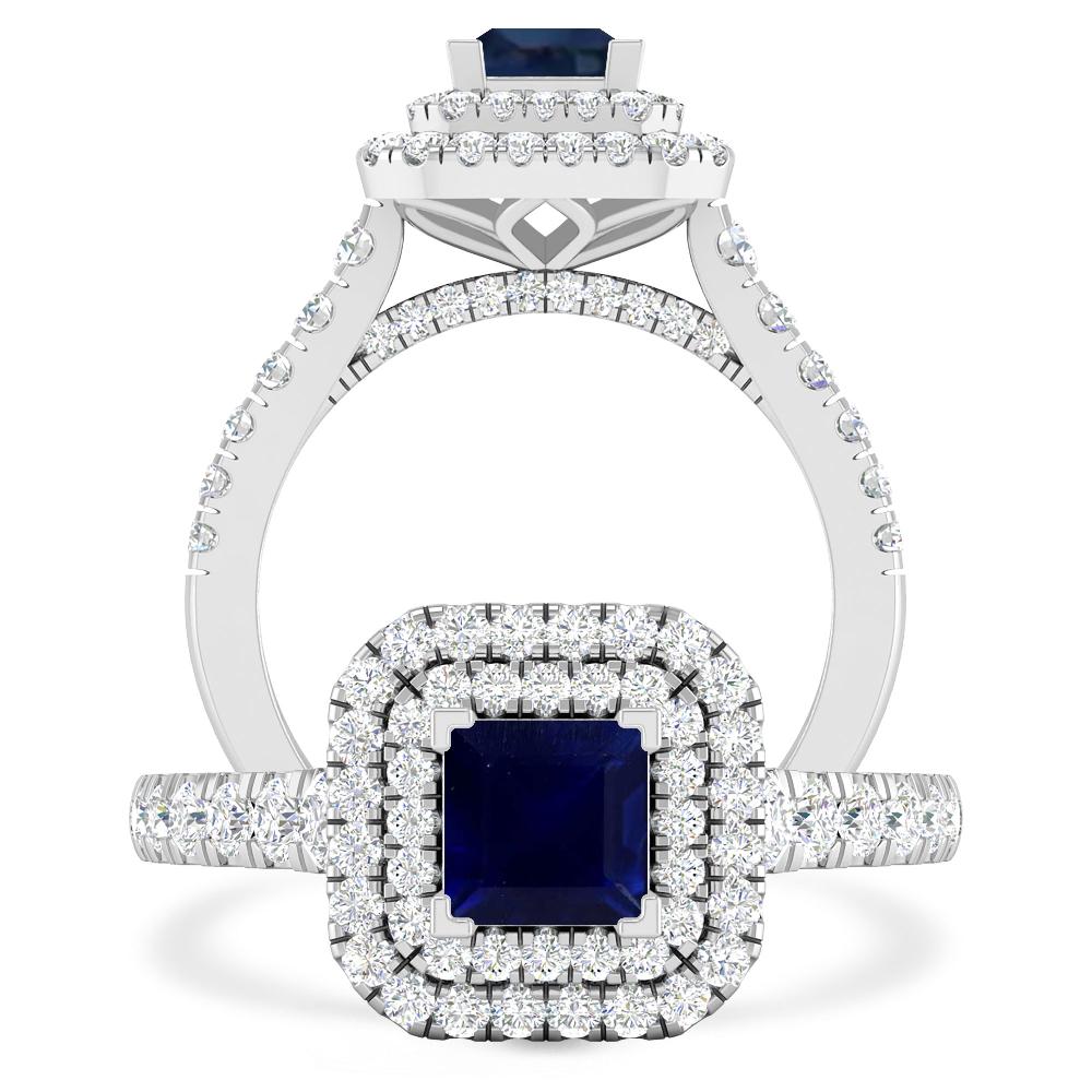 White Gold - Sapphire