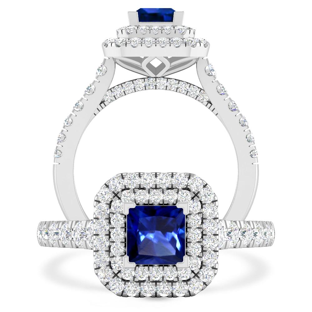 White Gold - Sapphire