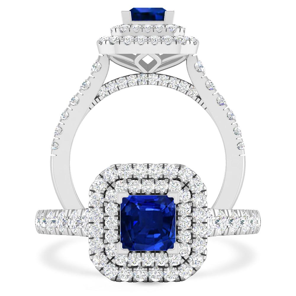 White Gold - Sapphire