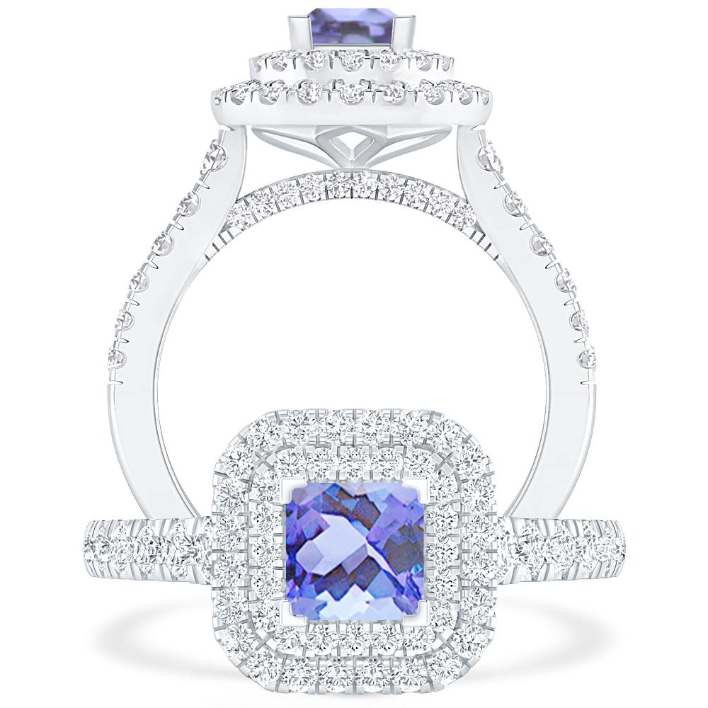 White Gold - Tanzanite