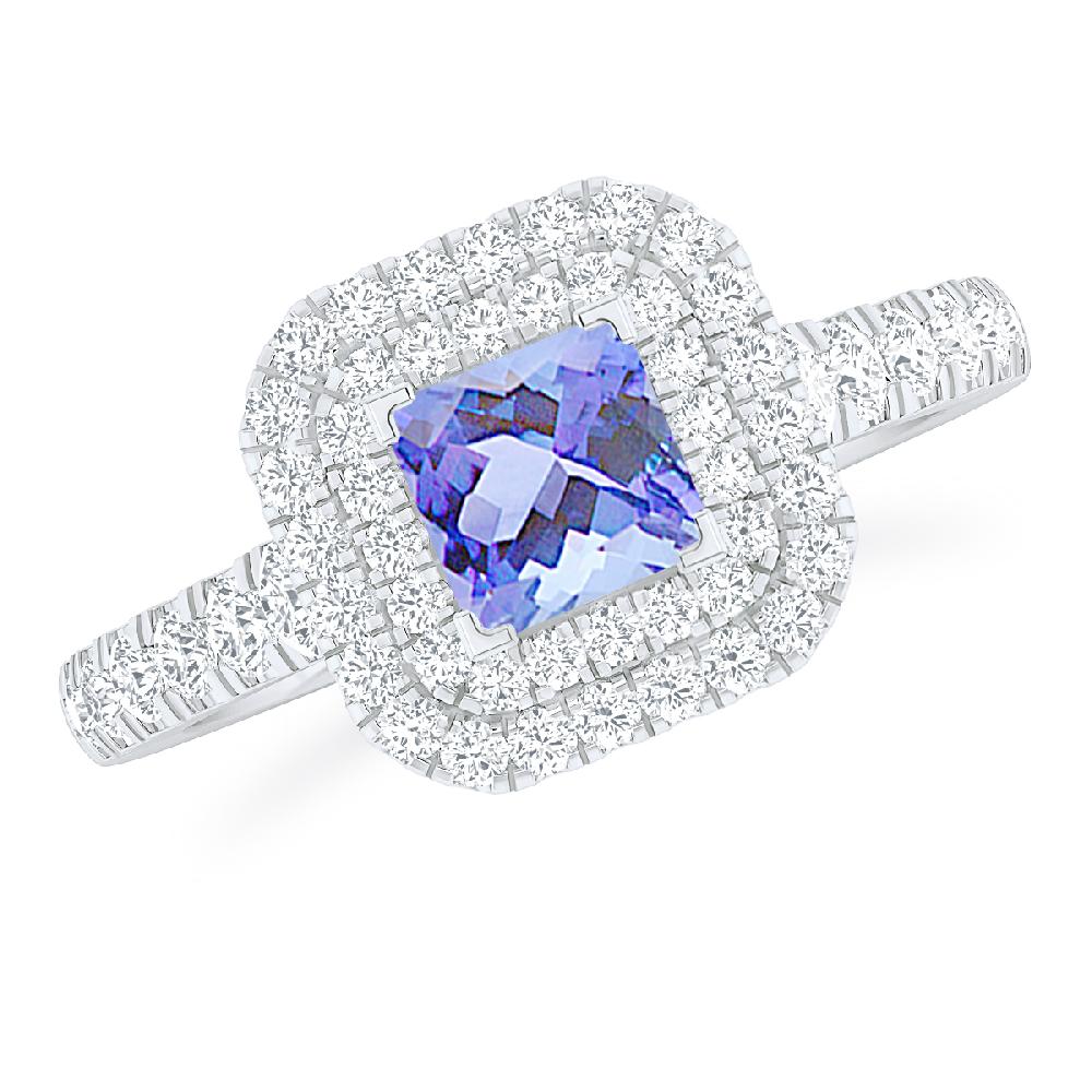 White Gold - Tanzanite