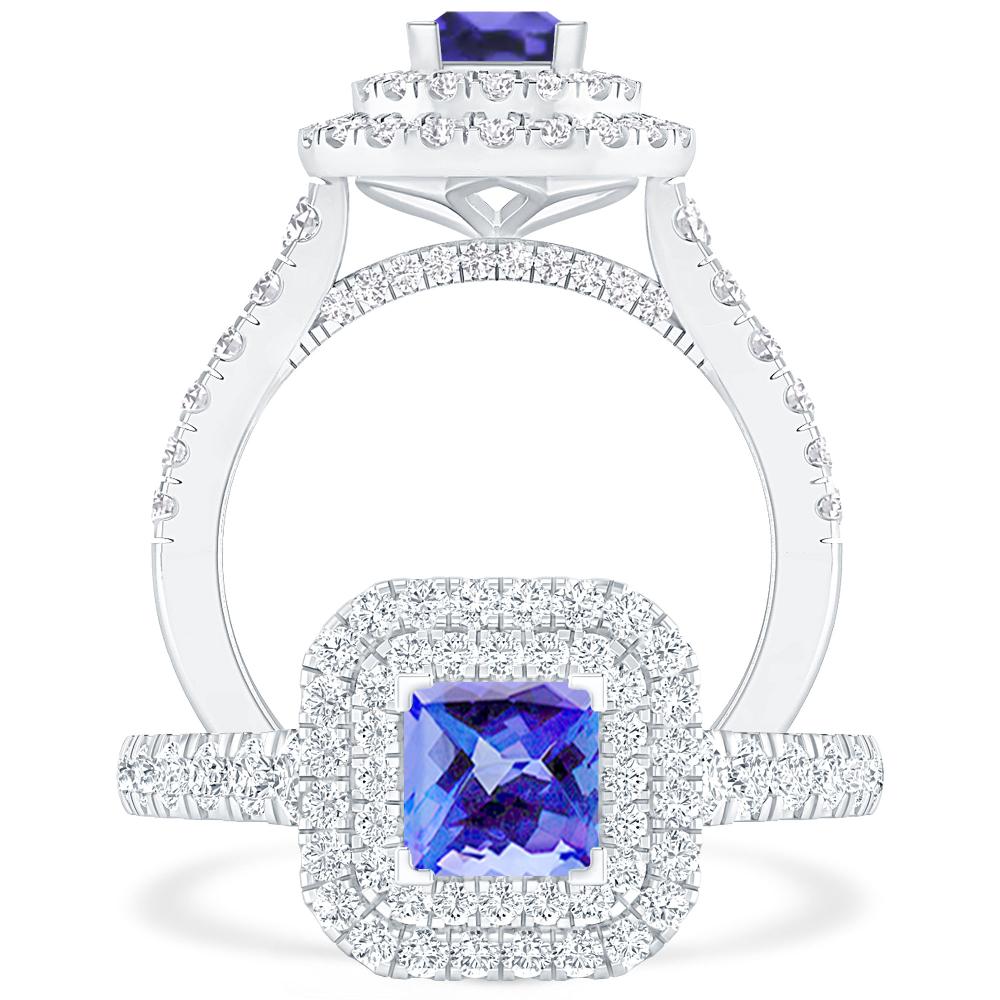 White Gold - Tanzanite