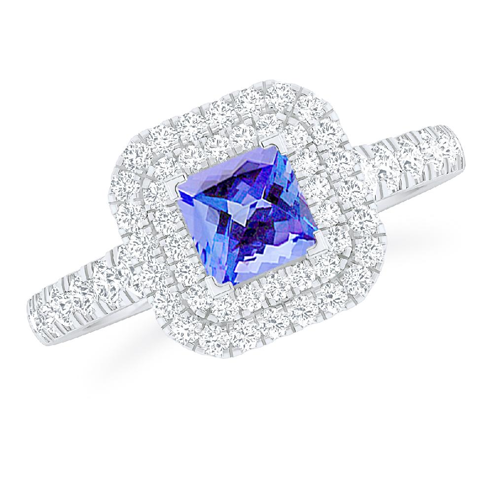 White Gold - Tanzanite