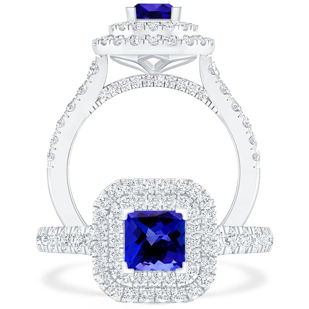 White Gold - Tanzanite