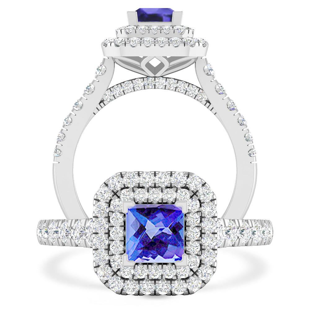 White Gold - Tanzanite