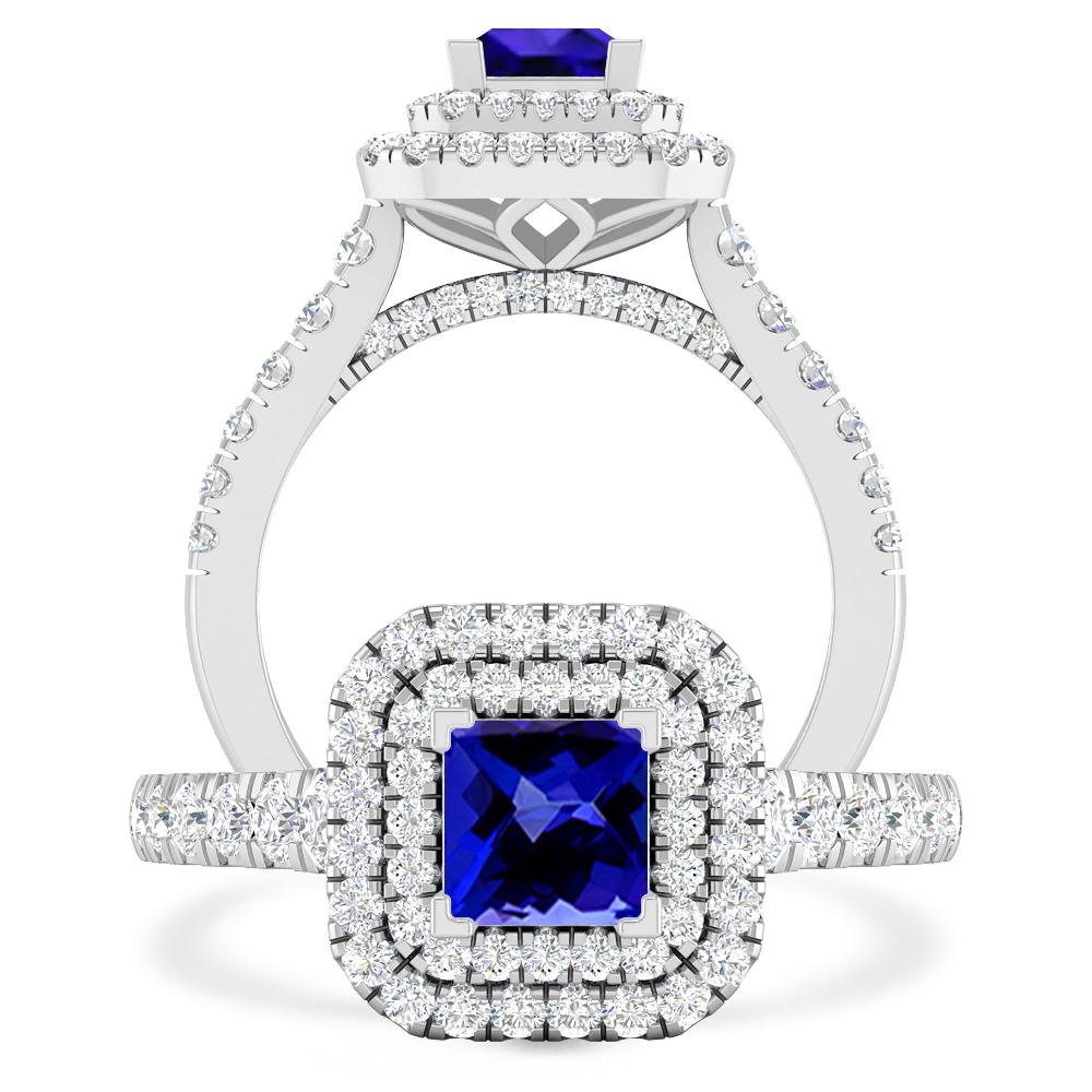 White Gold - Tanzanite