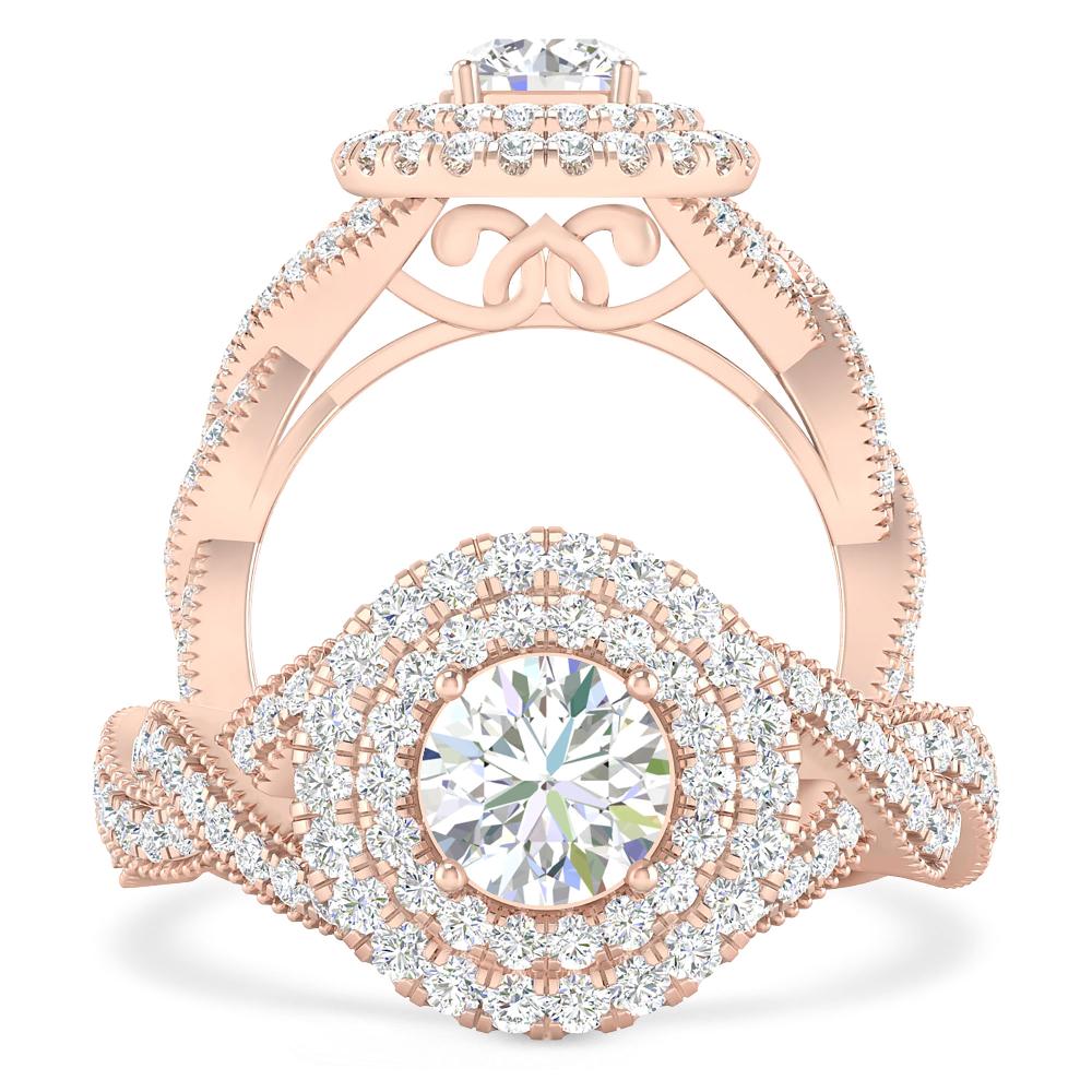 Rose Gold - Diamond