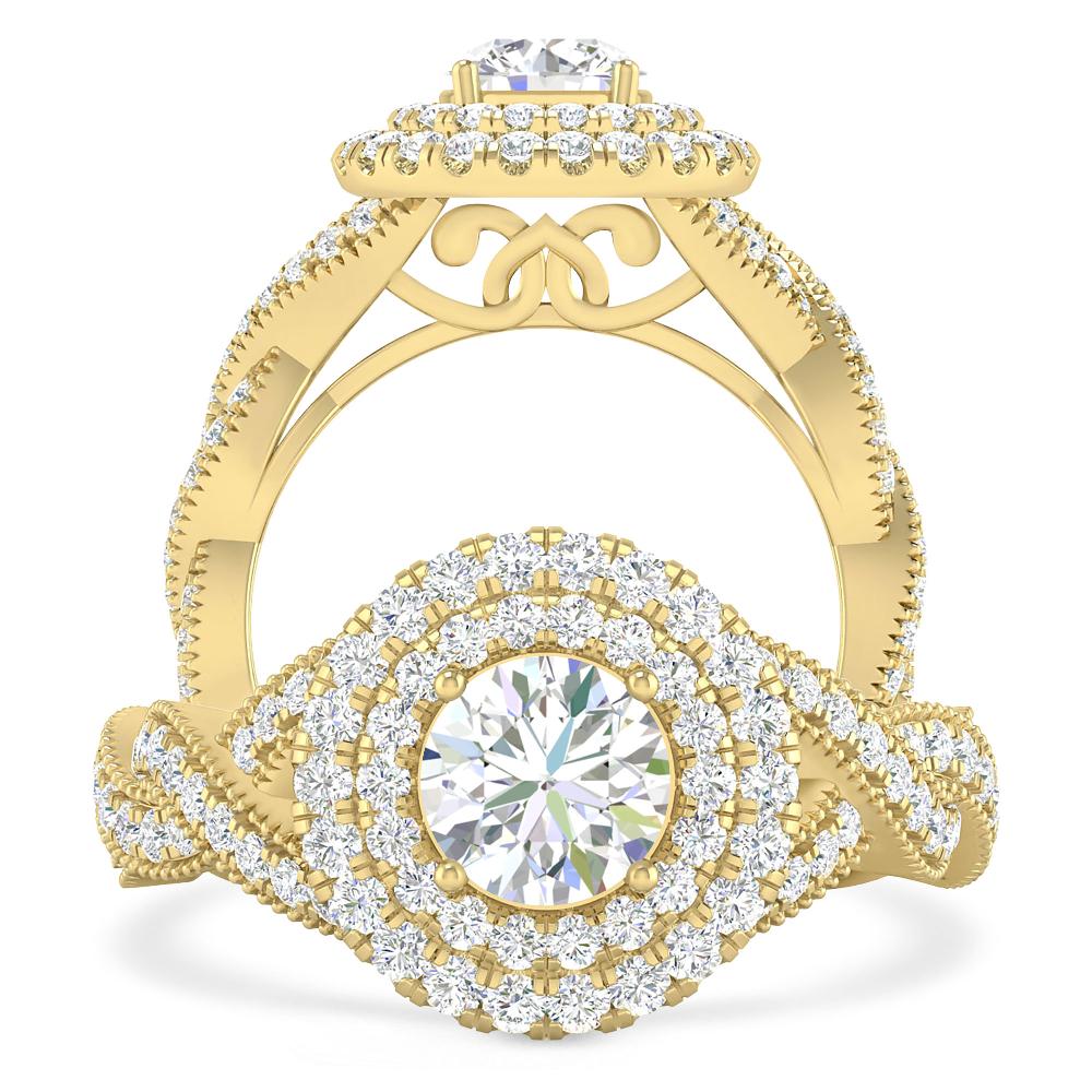 Yellow Gold - Diamond