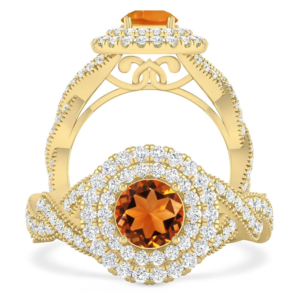 Yellow Gold - Citrine