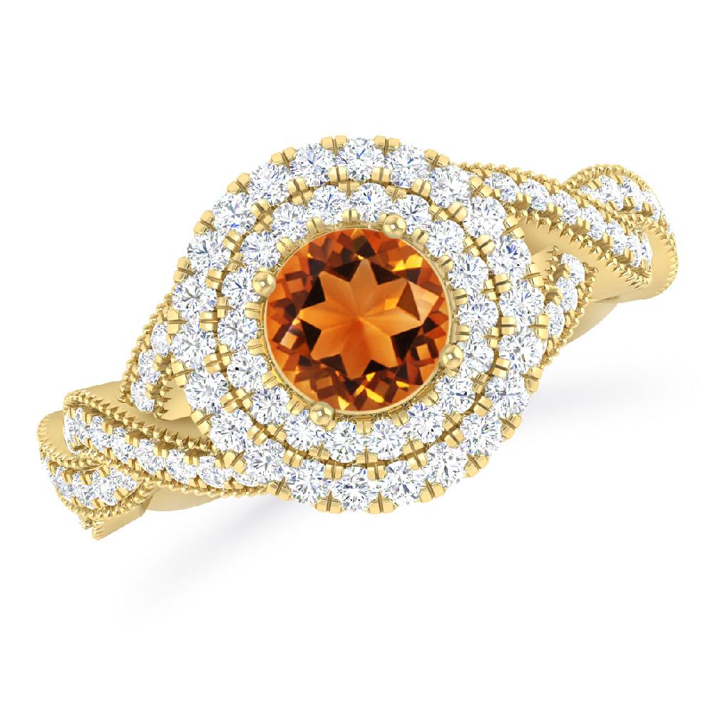 Yellow Gold - Citrine