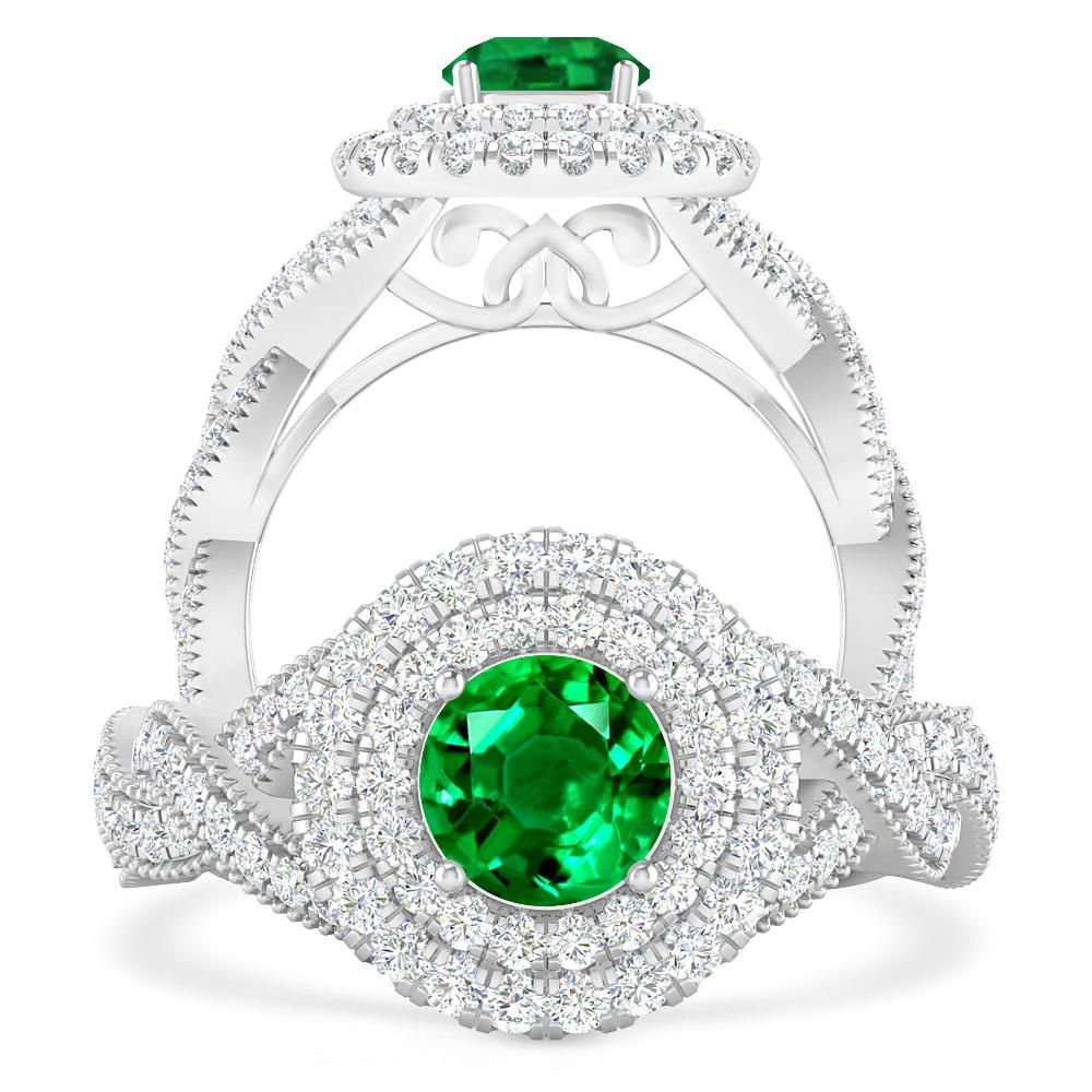 White Gold - Emerald