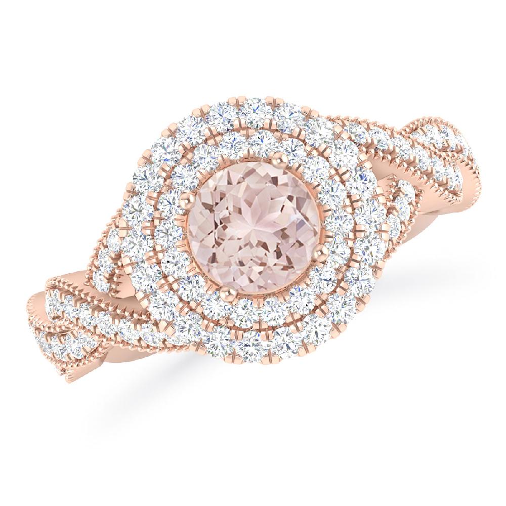 Rose Gold - Morganite