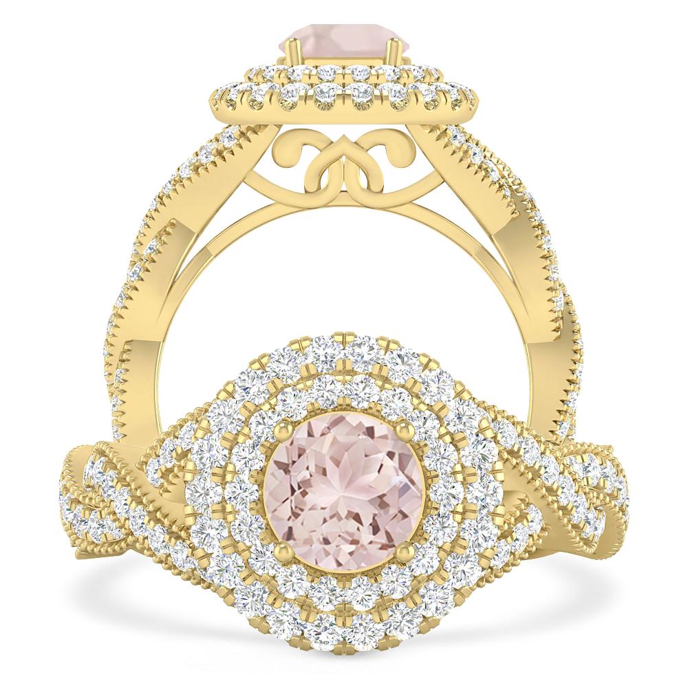 Yellow Gold - Morganite