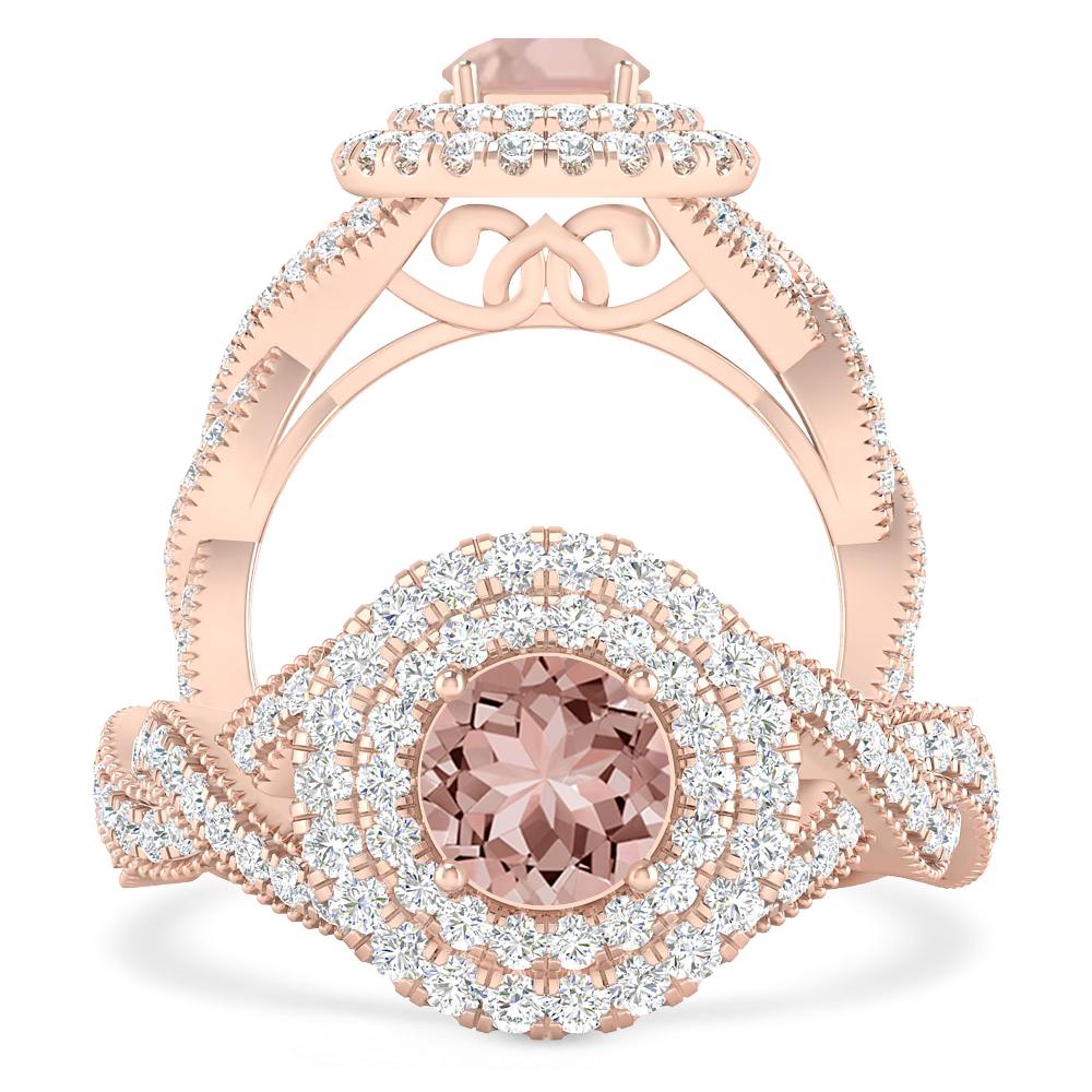 Rose Gold - Morganite