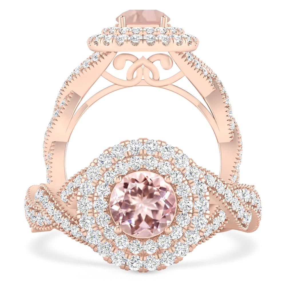 Rose Gold - Morganite