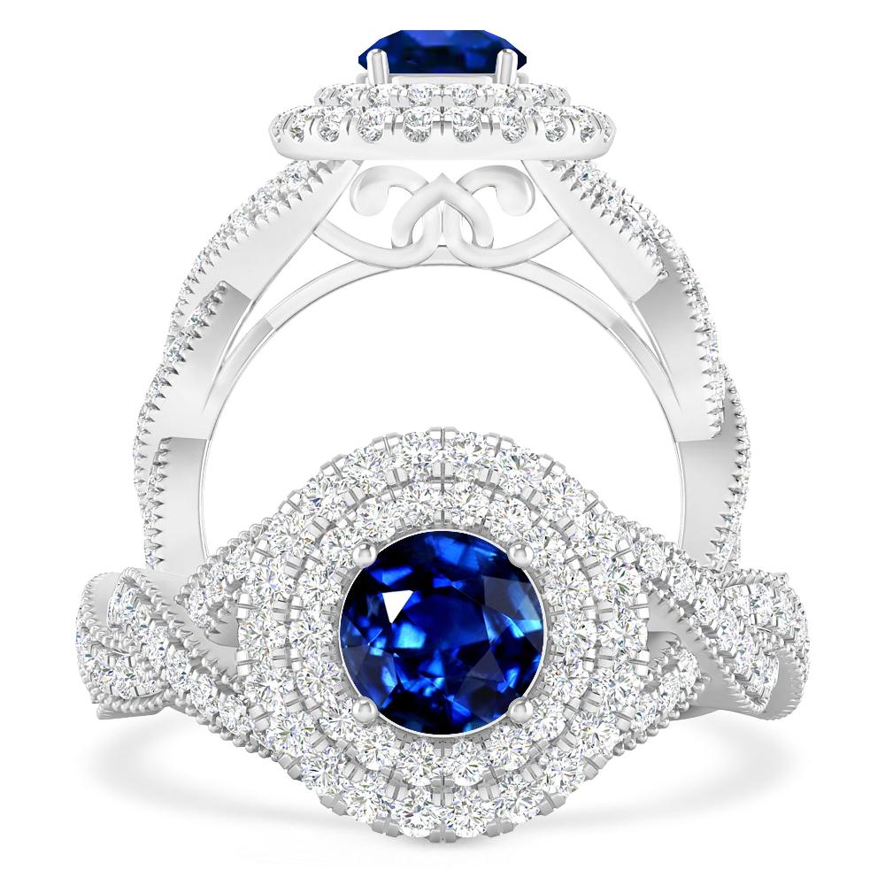 White Gold - Sapphire