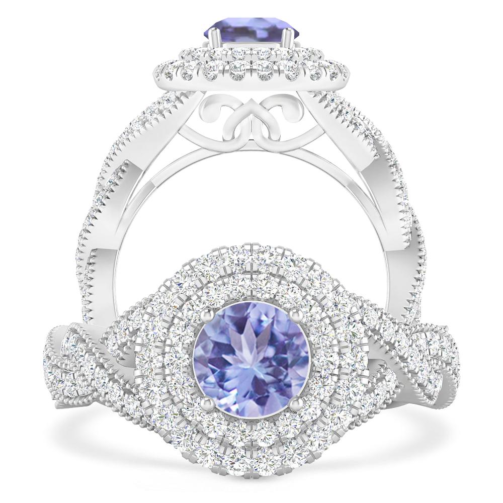 White Gold - Tanzanite