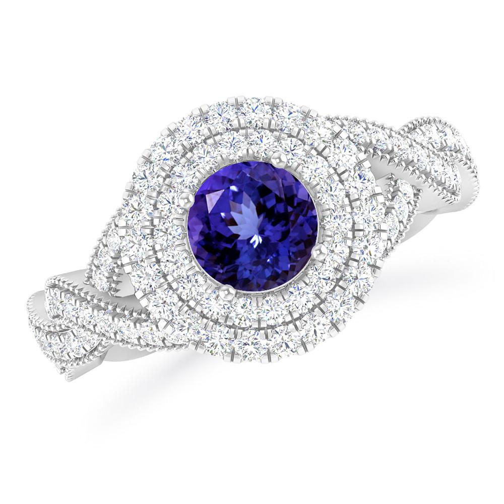 White Gold - Tanzanite