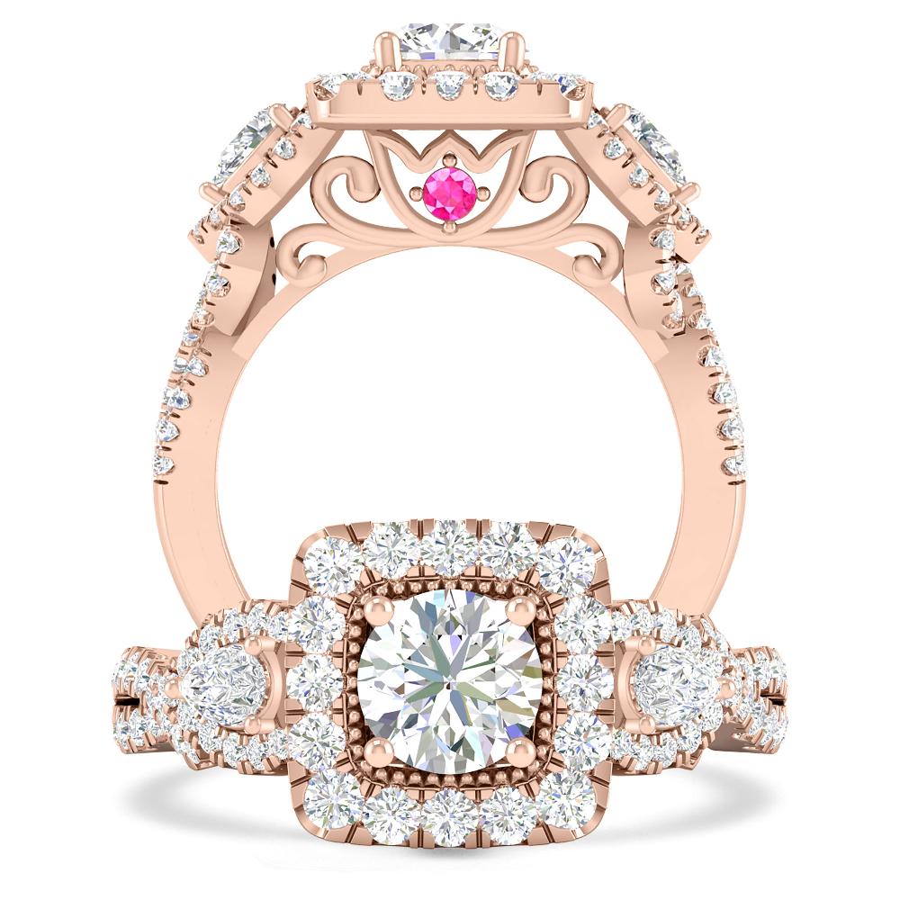 Rose Gold - Diamond