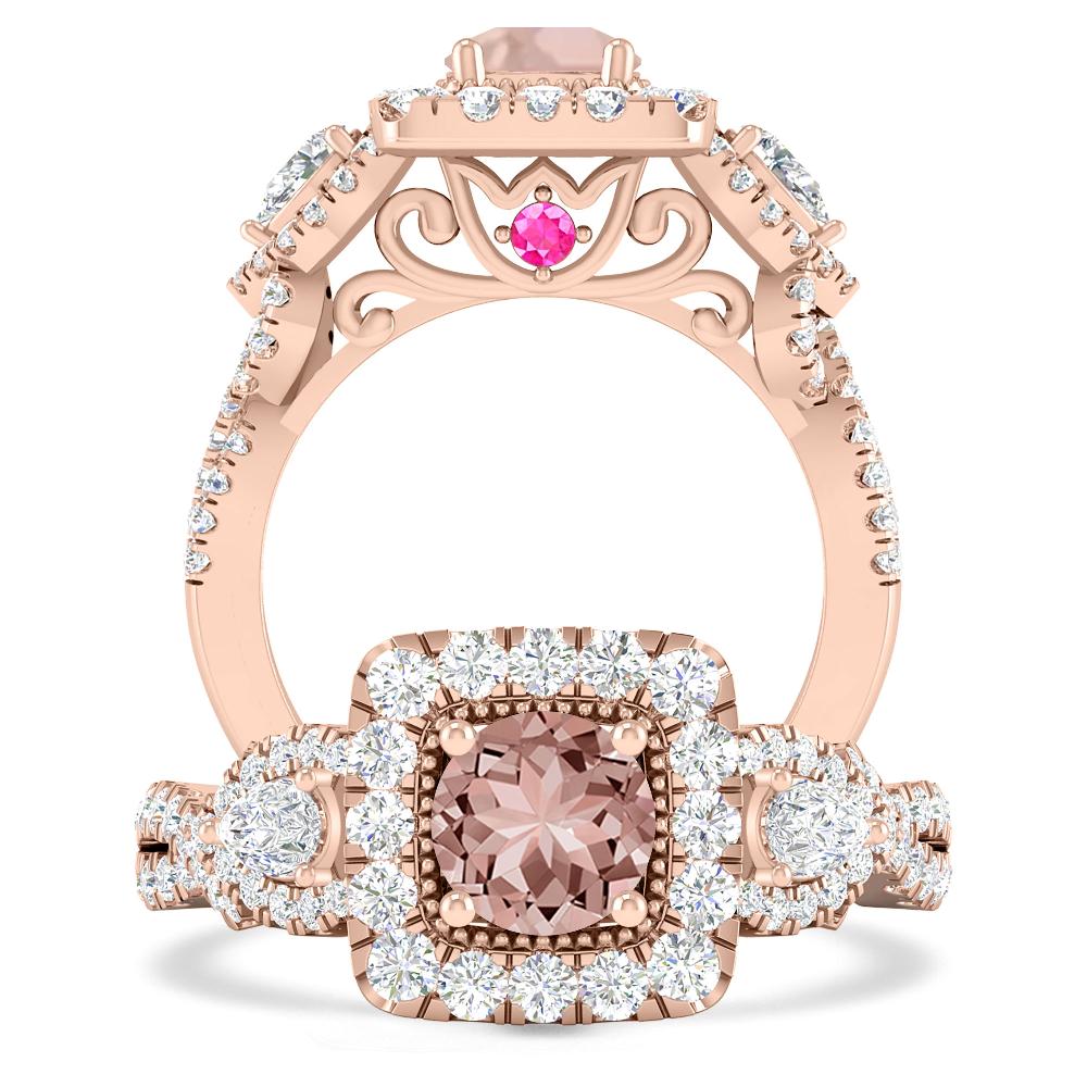 Rose Gold - Morganite