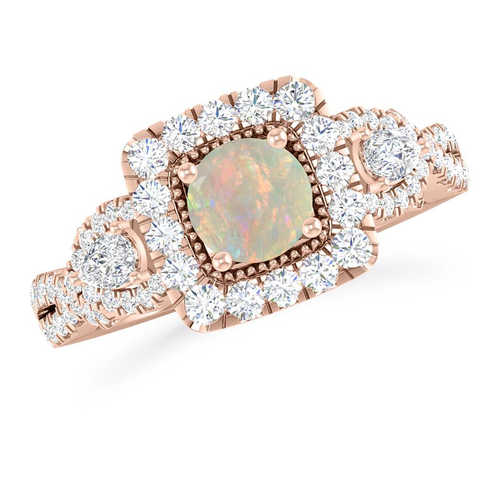 Rose Gold - Opal