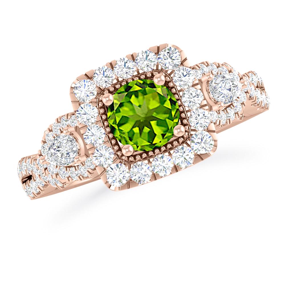 Rose Gold - Peridot