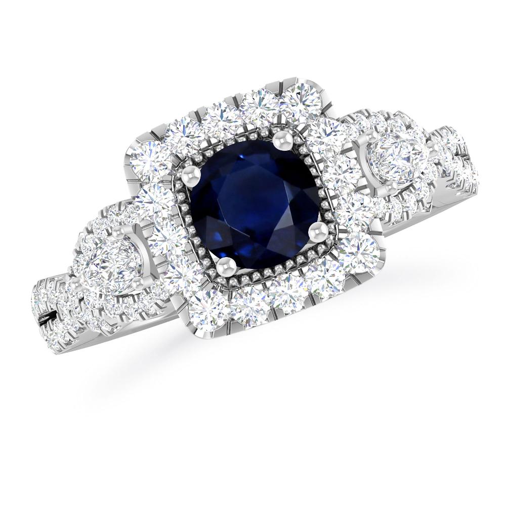 White Gold - Sapphire