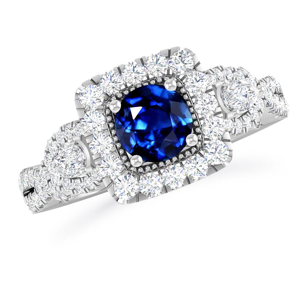 White Gold - Sapphire