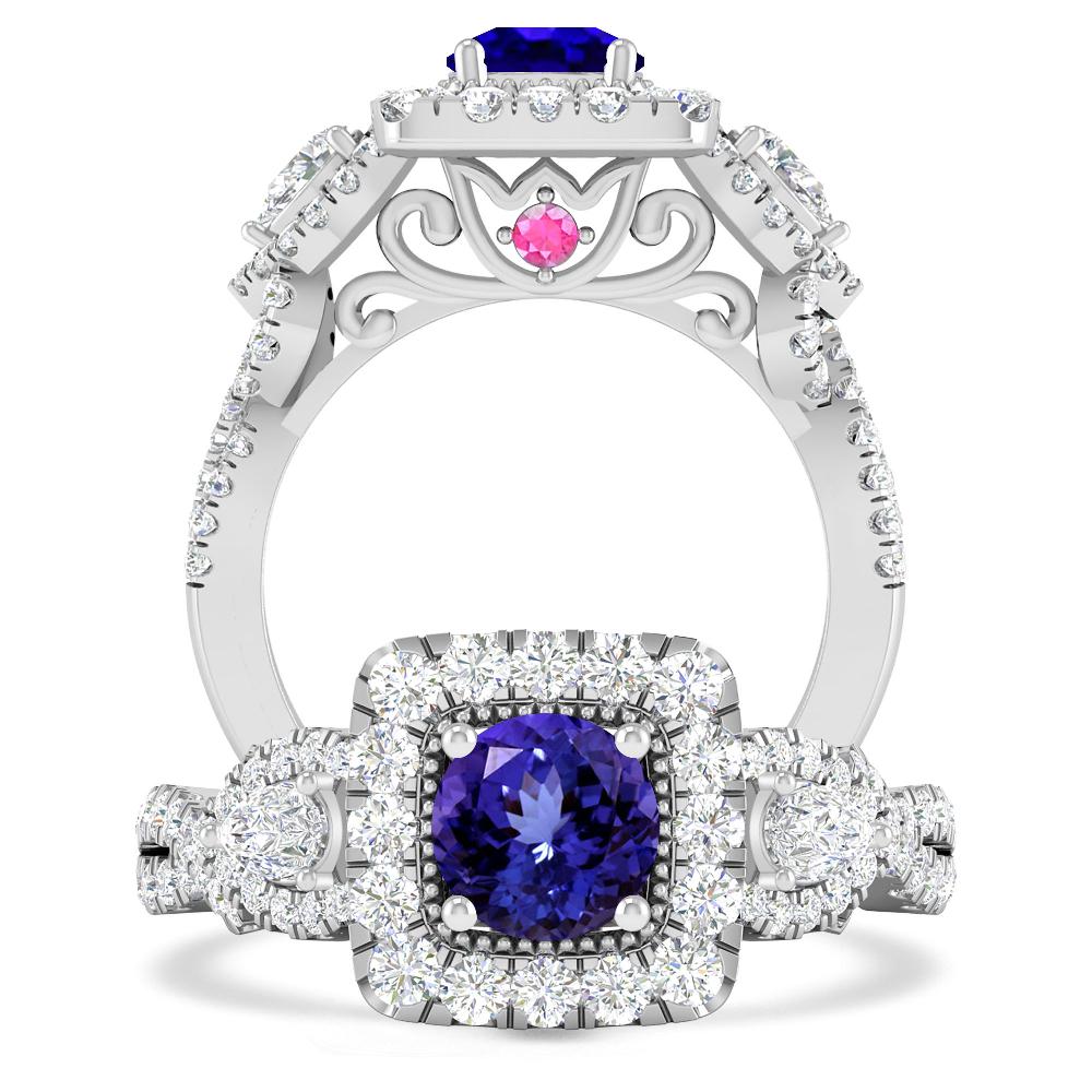 White Gold - Tanzanite