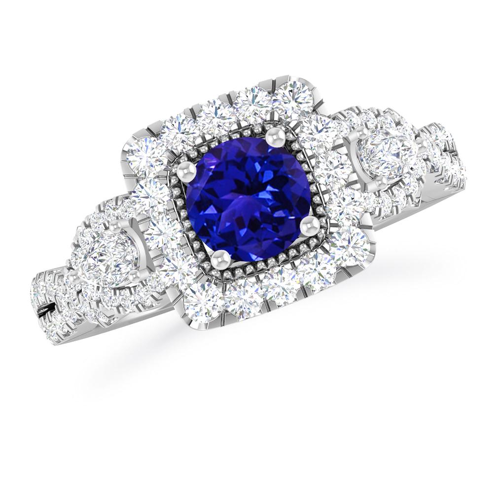 White Gold - Tanzanite