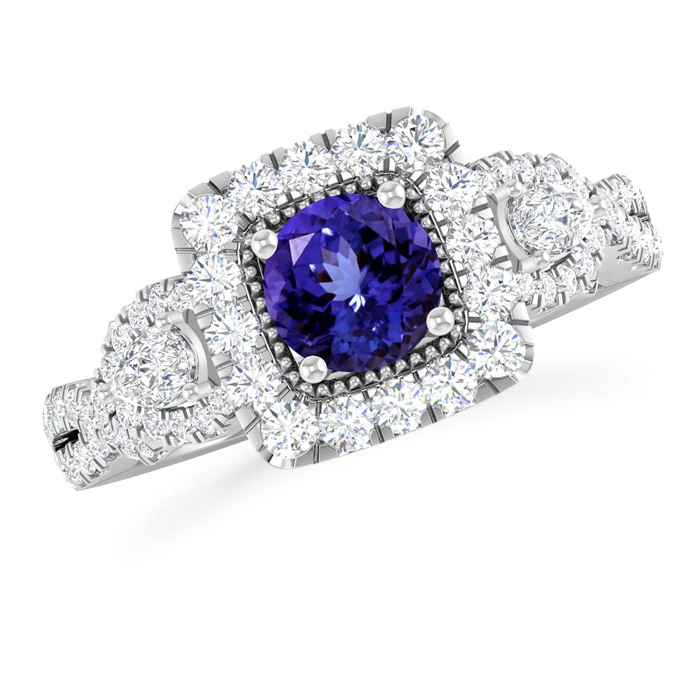 White Gold - Tanzanite