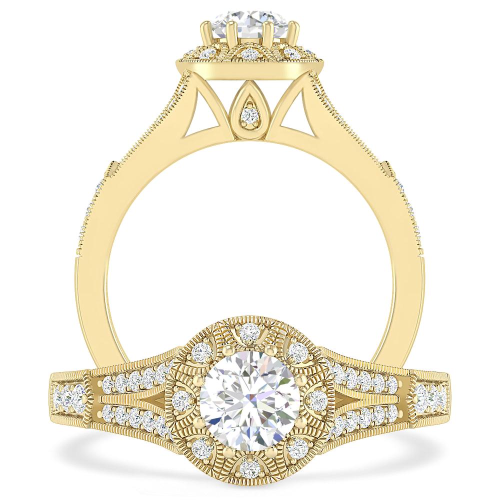 Yellow Gold - Diamond