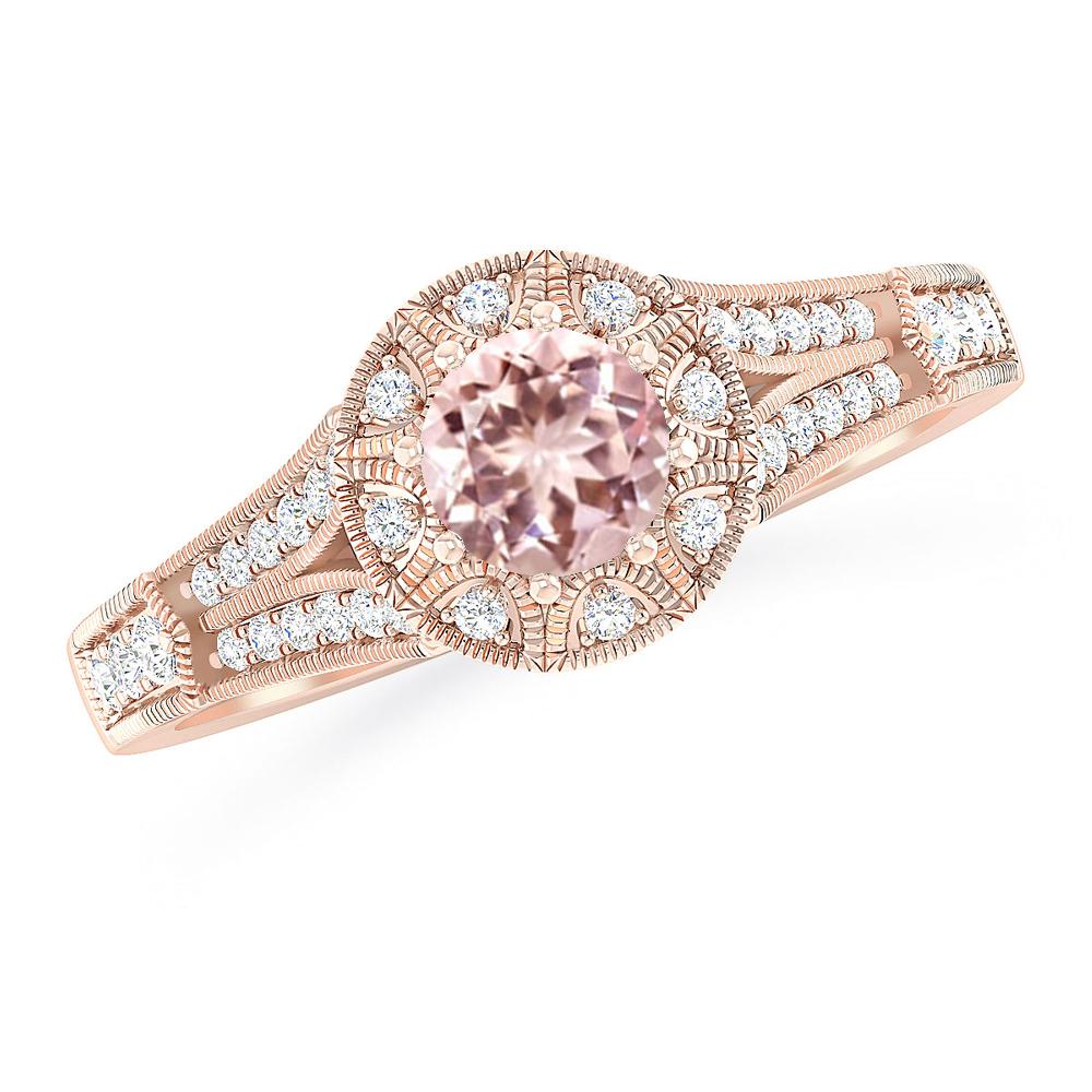 Rose Gold - Morganite