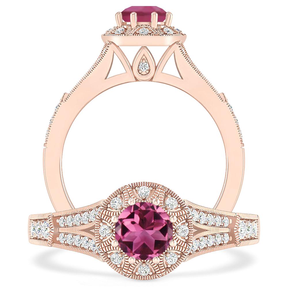 Rose Gold - Pink Tourmaline