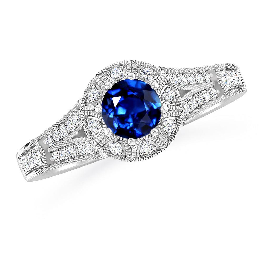 White Gold - Sapphire