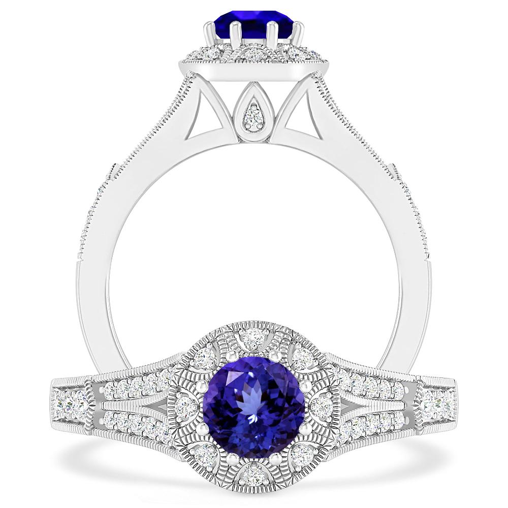 White Gold - Tanzanite