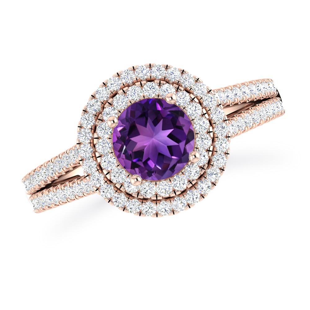 Rose Gold - Amethyst